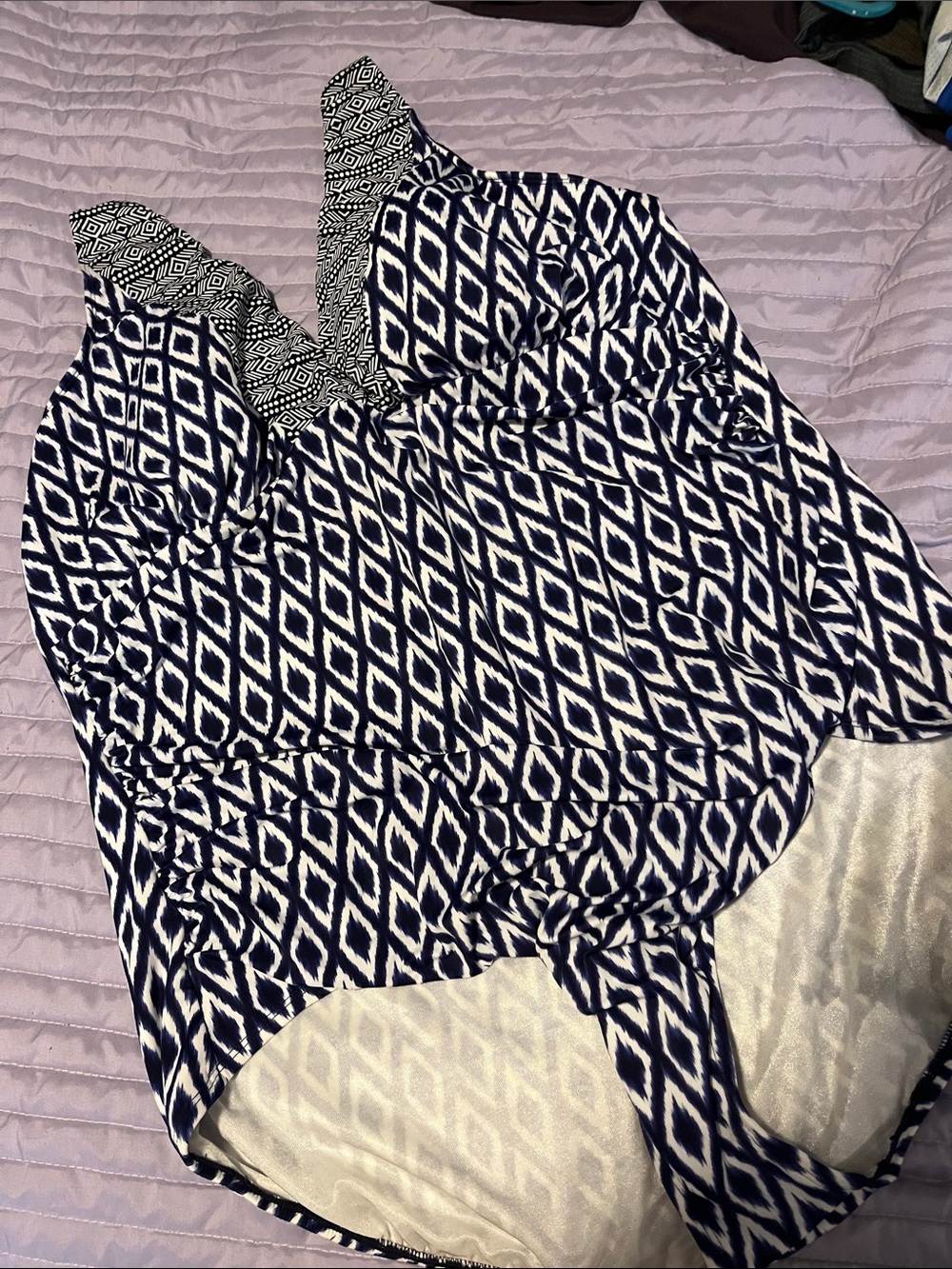 Coastal Blue Blue & White Swimsuit